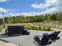 Domek letniskowy - Leśna chmurka - sauna, bania - Ferienwohnung Cewice