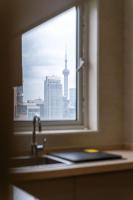 Apartment mit 3 Schlafzimmern und Hafenblick