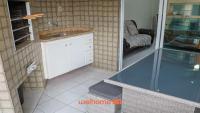 Apartamento na Praia Grande a 100m da Praia - Chambres d'hôtes Praia Grande