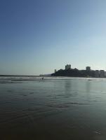 Kitnet Praia de São Vicente pé na areia - B&B São Vicente