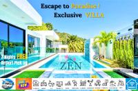 2MS Zen Luxury Villa for Family & Friends, 4 BDR, Private Pool, Rooftop, Kids' Playground - B&B