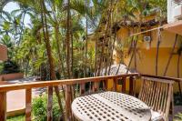 Vierbettzimmer mit Gartenblick