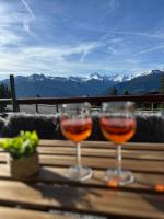 CapoBnB SKI und Alpenpanorama im Wallis, Wandern - Chambres d’hôtes Crans-Montana