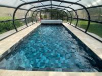 maison au calme avec piscine chauffée - Ferienwohnung Bucy-le-Long