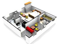 Appartamento con 2 Camere da Letto