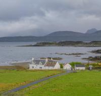 Gillean House-Spectacular beachfront property-Skye - Ferienwohnung Tarskavaig