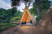 Tienda Buka con vistas al mar