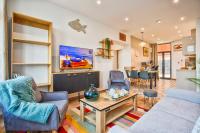 VILLA 139 LA VAGUE - FRONT DE MER - appartement contemporain et terrasse sur cour - 2 à 6 personnes - Rez-de-chaussée - Ferienwohnung Houlgate