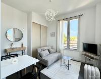 Apartment mit 1 Schlafzimmer mit Stadtblick