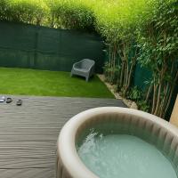 Appartement cosy avec jardin, jacuzzi et tram à 2 min - Quartier calme - B&B Castelnau-le-Lez