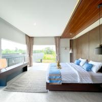 Luxury Villa pemandangan sawah - fulton Regatta 3BR - Chambres d'hôtes Ngaglik