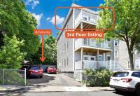 3BR2Bth TD Garden,MIT,Harvard,BOS,2 Parking Spaces - B&B Somerville