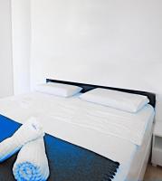 Suite mit Queensize-Doppelbett und Meerblick