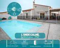 L'Onde calme, charmante villa avec piscine - Bed and Breakfast Saint-Laurent-de-la-Salanque