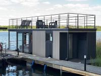 Houseboat SeeSea Mazury - Domek na wodzie Bogaczewo, Giżycko - Chambres d'hôtes Bogaczewo