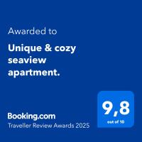 Unique & cozy seaview apartment. - B&B Loutráki