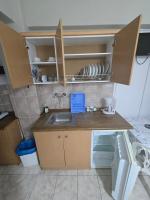 Dreibettzimmer mit Stadtblick