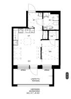 Appartamento con 1 Camera da Letto e Balcone