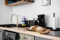Exklusive Suite - Central - inclusive Sauna - Free Parking - Perfect for 7 Guests - Smart Home - Chambres d'hôtes Cologne