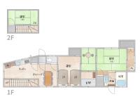 一棟貸切宿 Shiyon, 60-year-old renovated private house - B&B Marugame
