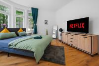 Moderne Suite bis zu 6 Personen - Central- free Parking - 3 Bedrooms - Netflix - Smart Home - Bed and Breakfast Essen