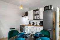 Exklusives Studio - Zentral Innenstadtlage - Kostenloser Parkplatz - Aufzug - Modern für bis zu 4 Personen - Smart Home - Chambres d'hôtes Recklinghausen
