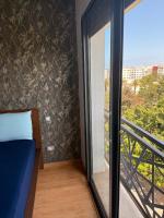 Luxury studio center Abdelmoumen 1min tram with view - B&B Casablanca