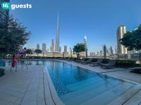 HiGuests - Wake up to Burj Khalifa views in stunning 2 BR - B&B Dubai