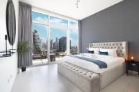 Scenic City View 1BR with Balcony - Ferienwohnung Dubai