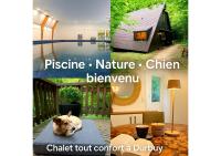 Chalet Séquoia 138 Nature, piscine et chien bienvenu à Durbuy - Chambres d’hôtes Durbuy