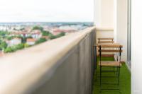 Toulouse Appartment 3 bedrooms balcony panoramic view - 10 min Train station & Metro - Chambres d'hôtes Toulouse