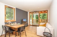 Appartamento con 1 Camera da Letto, Balcone e Vista Montagna 