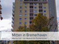 "Geeste 1" - moderne Stadtwohnung in Bremerhaven mit Homeoffice, Küche & WLAN - alles fußläufig erreichbar - Ferienwohnung