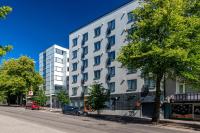 Modern Studio with Balcony next to Railway Station - Ferienwohnung Lahti