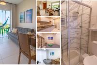 Flats Mar'Bella Seu Refúgio no Caribe Brasileiro 100M Praia Caminho de Móises, Maragogi c/ Varanda, WiFi, ArCond e Cozinha Equipada+Estacionamento Exclusivo - B&B