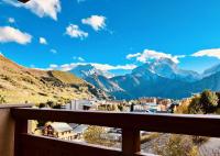 Résidence Etendard - Vue à couper le souffle sur la Muzelle – Studio cosy à 3 min du 3S MAE-4073 - B&B Les Deux Alpes