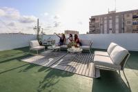 Apartamento 2 hab en Malvarrosa a metros de la playa, con terraza y zonas comun 3D - Bed and Breakfast
