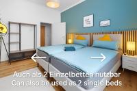 Moderne Suite bis zu 6 Personen - Central- free Parking - 3 Bedrooms - Netflix - Smart Home - Ferienwohnung Essen