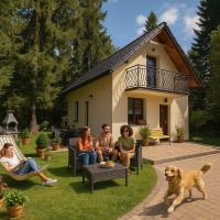 Chata przy skoczni z balią na wyłączność - Ferienwohnung Wisla