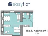 Apartment mit 1 Schlafzimmer