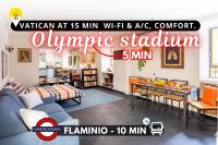 Casa Calligarich Stadio Olimpico Foro Italico - B&B Roma