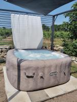 L'Edenwine jardin clos et spa privatif - B&B Doulezon