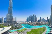 GRANDE SIGNATURE with a direct Burj Khalifa view and Private Fountain Show with DXB AIRPORT VIP Shuttle option for 6 guests - Bed and Breakfast Dubai