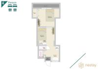 Appartement 2 Chambres avec Balcon