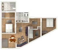Three-Bedroom Apartment