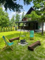Willa Pod Dębami II domek nad zalewem Chańcza z sauną na wyłączność - Ferienwohnung