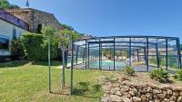 Les Gîtes de Combalat Piscine couverte à proximité de Peaugres - Ferienwohnung Félines