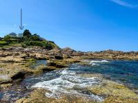 OLarDasOlas - Casa con jardin privado frente al mar, Porto do Son - B&B Porto do Son