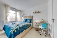 Luxe Neuf - Parking Privé Souterrain Gratuit avec Borne Electrique - 10mn Paris RER D - Lit 160X200 - Tout équipé - De 1 à 4 pers - Near Paris Brand New Apart with Secure Parking - Chambres d'hôtes Maisons-Alfort