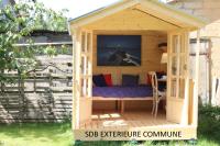 La cabine du capitaine 4m² - SDB partagée extérieure - B&B Chavagne